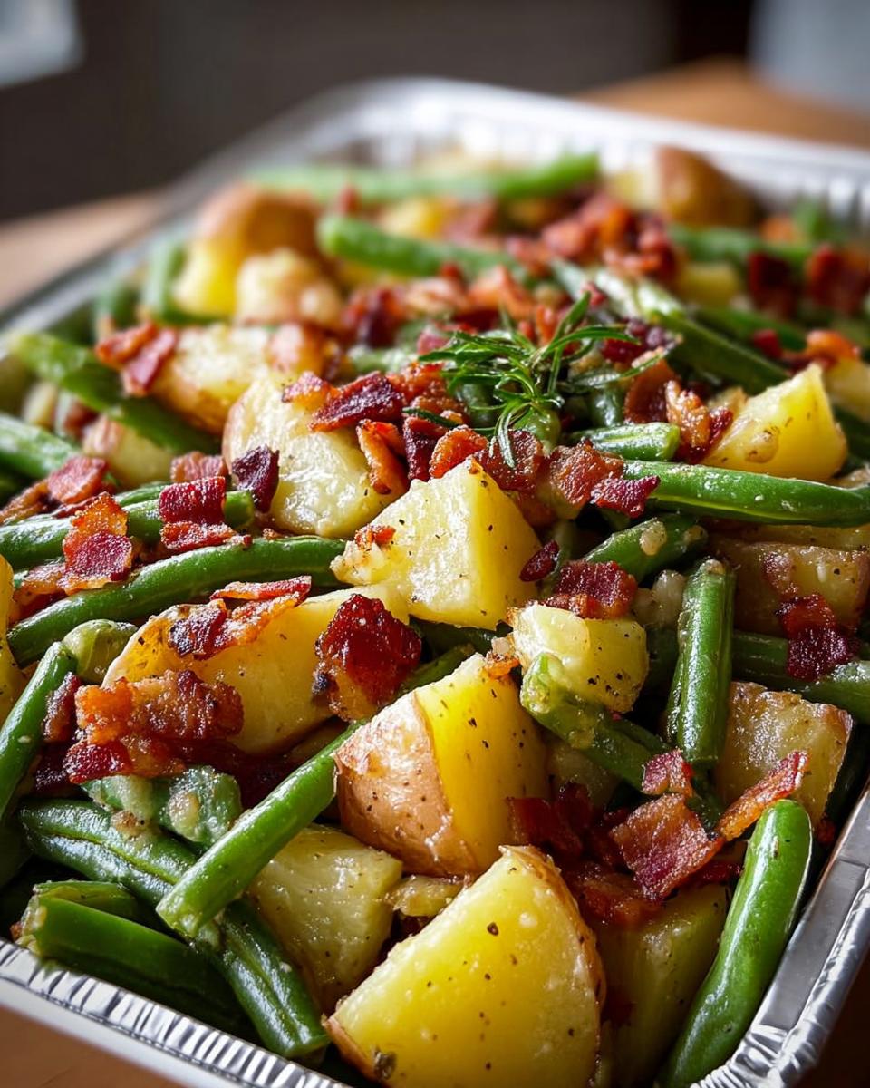 🥓 Country Ranch Green Beans and Potatoes with Bacon – Hearty Comfort Food! 🥔 - Other 2