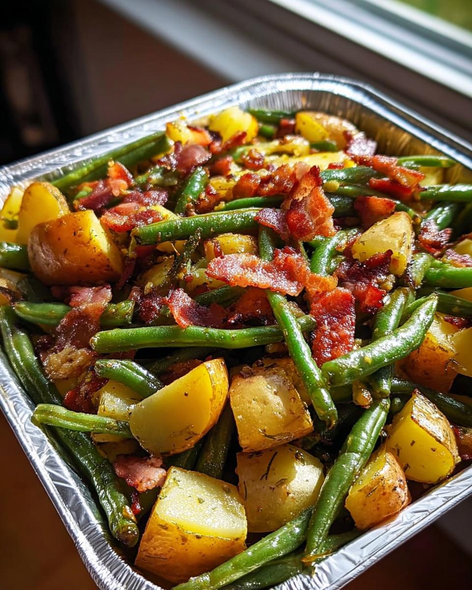 🥓 Country Ranch Green Beans and Potatoes with Bacon – Hearty Comfort Food! 🥔 - Other 3