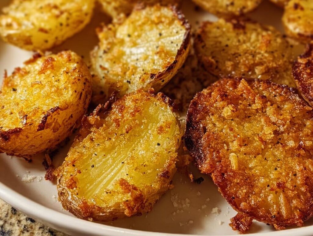 Crispy Crunchy Parmesan Potatoes: The Ultimate Crowd-Pleaser Recipe You’ll Regret Not Trying - Recipes by Janet - Featured