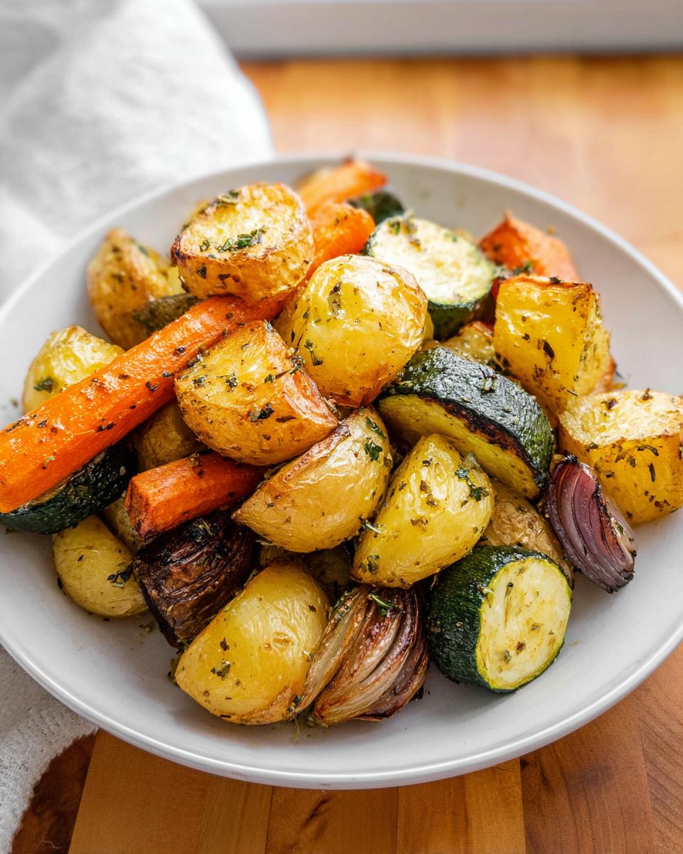 Garlic Herb Roasted Potatoes, Carrots, and Zucchini : A Flavorful Side Dish Recipe - Other 3