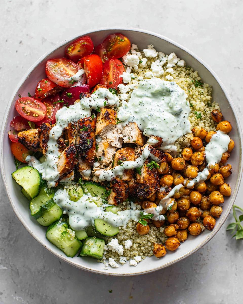 Greek Chicken Power Bowls with Tzatziki - Other 1