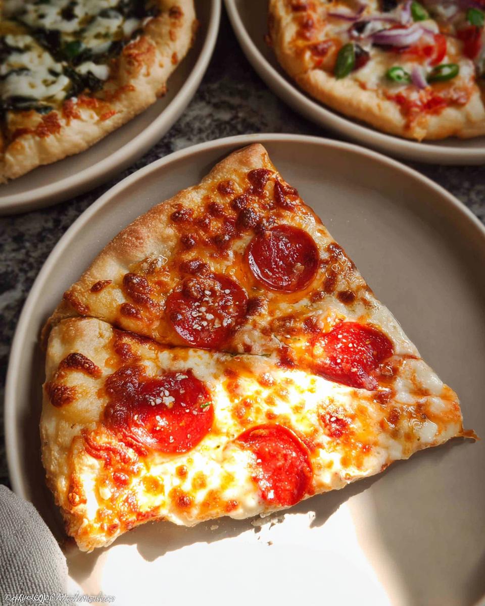 Close-up of a cheesy pepperoni pizza slice, part of The Ultimate Pizza Night Recipes Guide for Beginners.