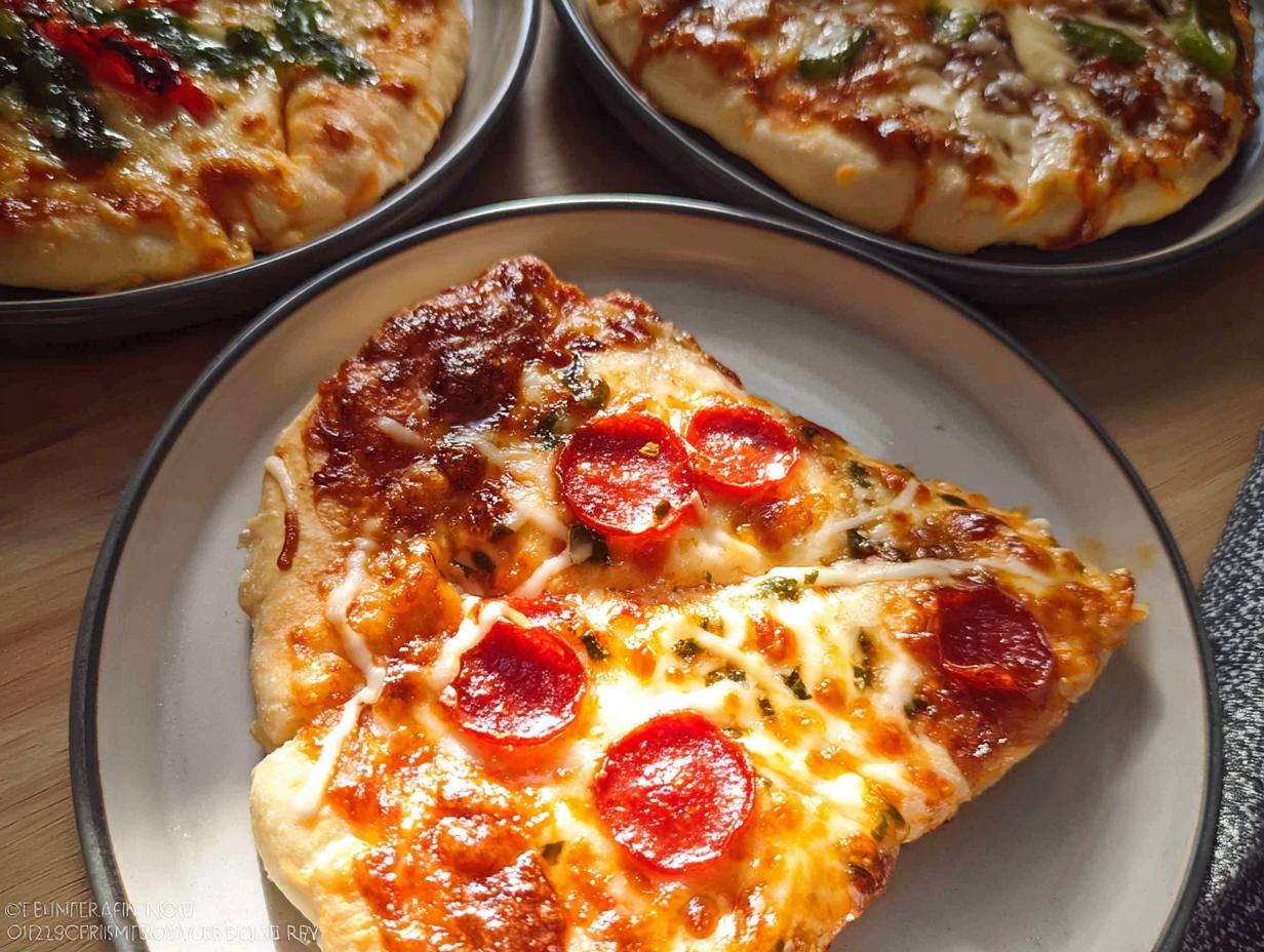 Close-up of two slices of pepperoni pizza with melted cheese, part of The Ultimate Pizza Night Recipes Guide.