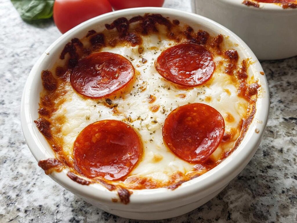 Cottage Cheese Pizza Bowl - Featured