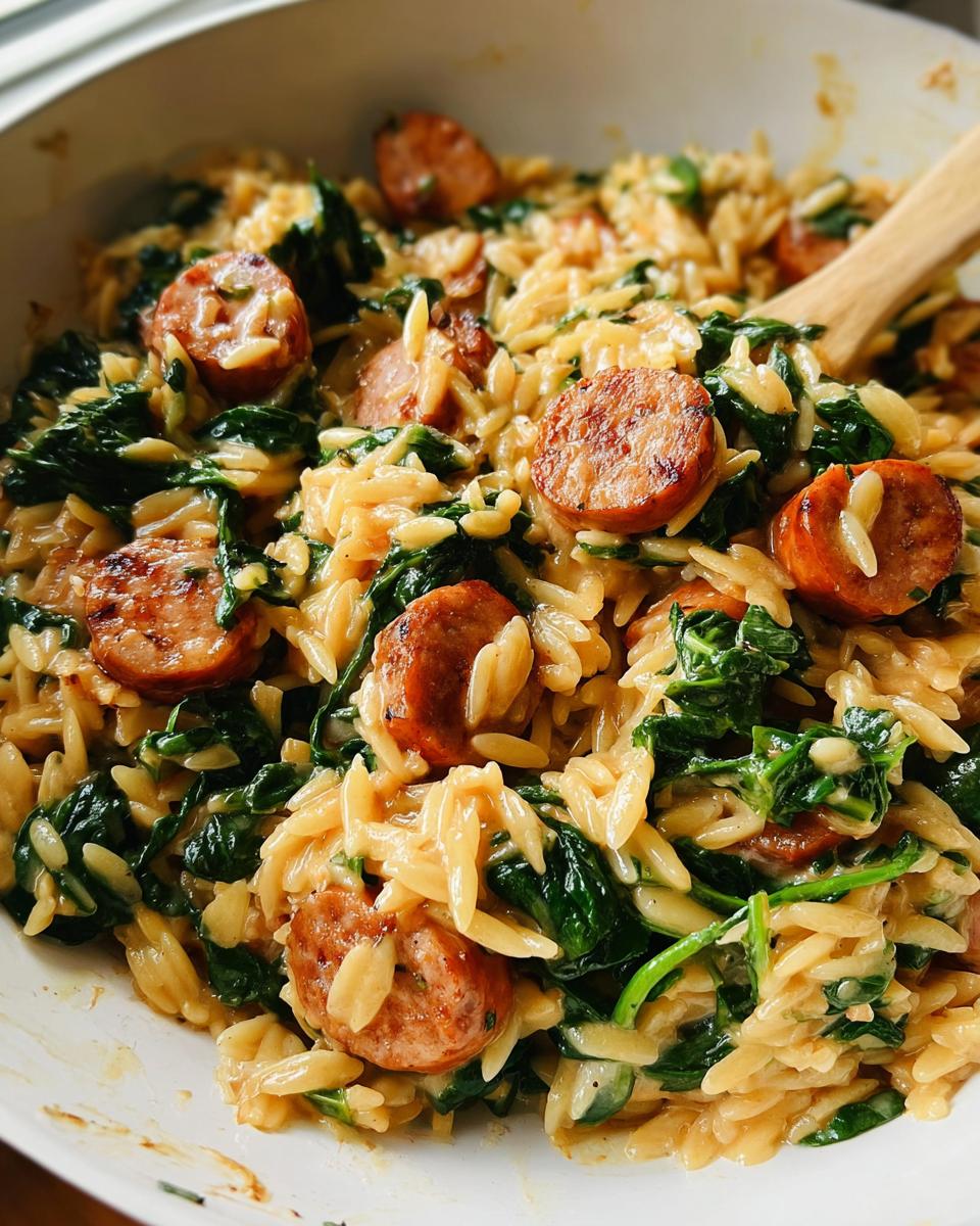Creamy Chicken Sausage Orzo - Other 3