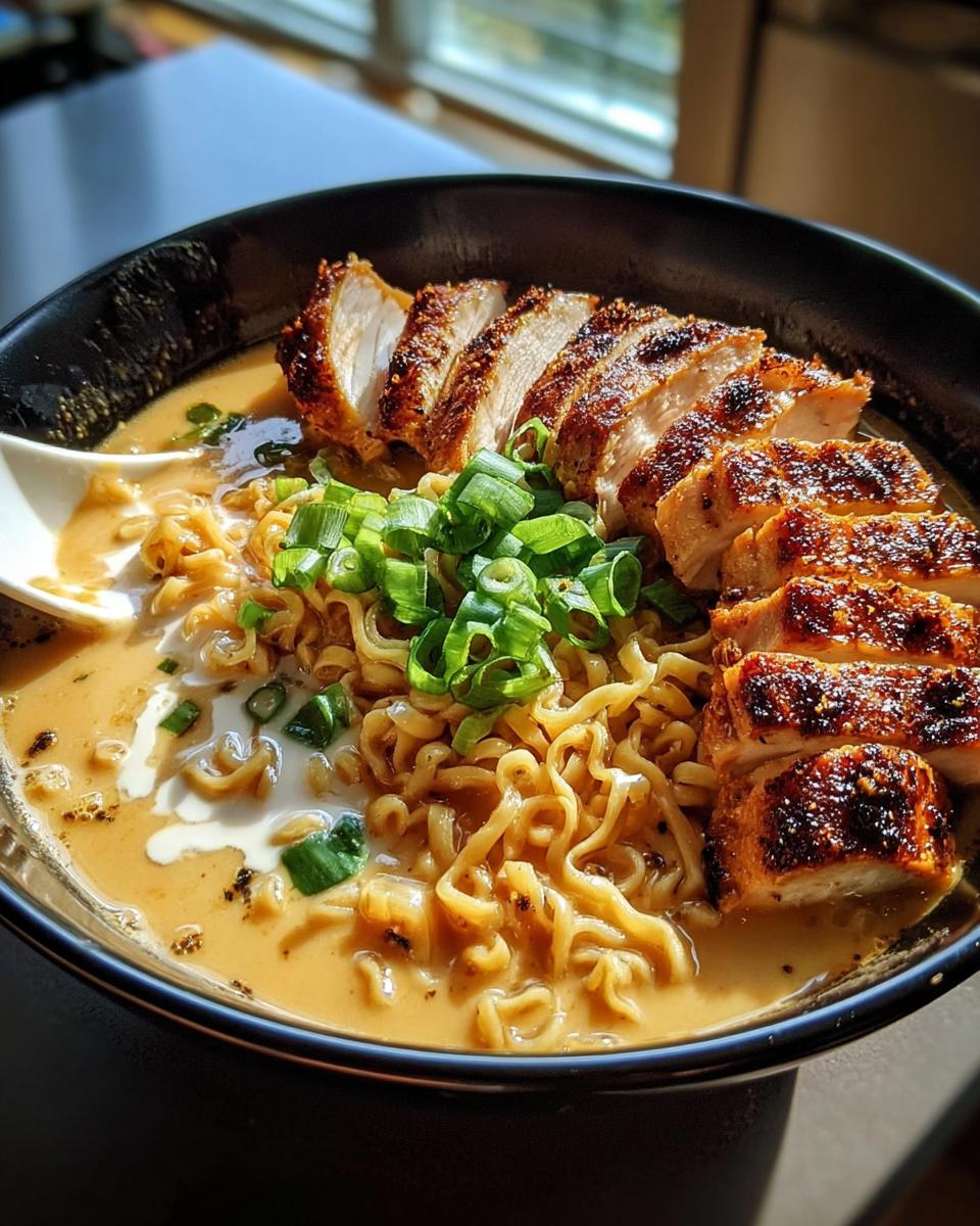 Creamy Garlic Chicken Ramen - Other 2