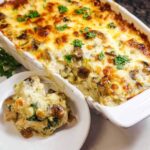 Creamy Low Carb Chicken Casserole - Featured