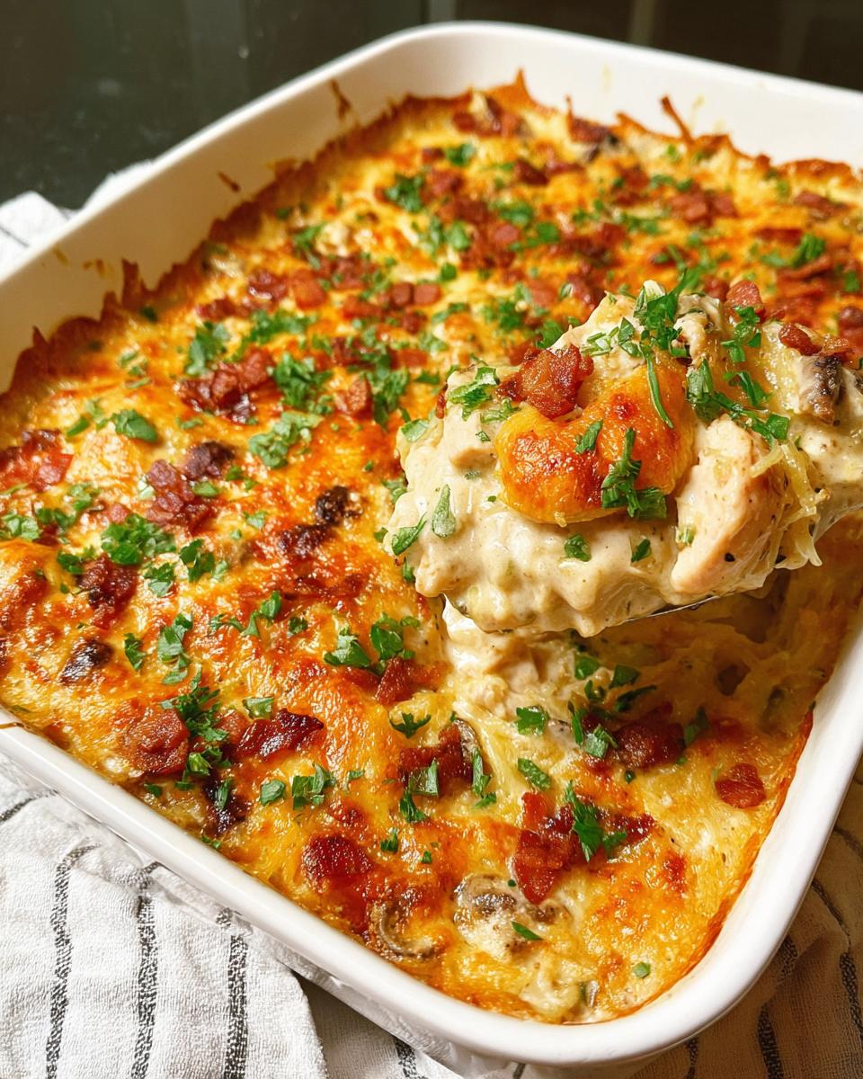 Creamy Low Carb Chicken Casserole - Other 3