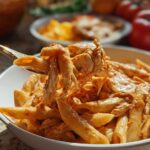 Crock Pot Creamy Cajun Chicken Pasta - Featured