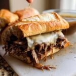 Crockpot French Dip Sandwiches - Featured