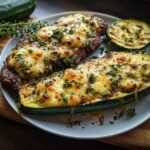 Effortless Garlic Butter Steak & Zucchini Delight - Featured