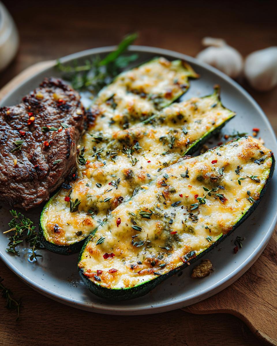 Effortless Garlic Butter Steak & Zucchini Delight - Other 4