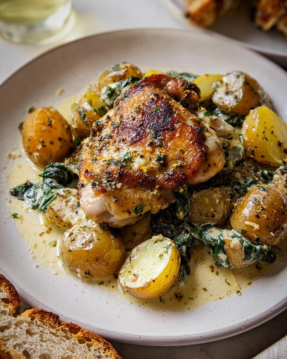 Garlic Parmesan Chicken Thighs and Potatoes - Other 2