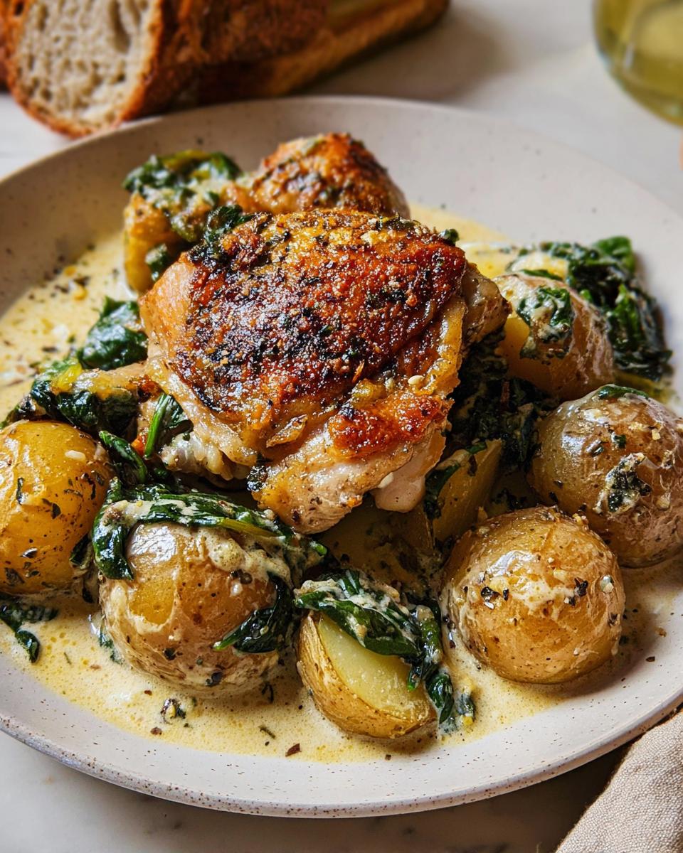 Garlic Parmesan Chicken Thighs and Potatoes - Other 3