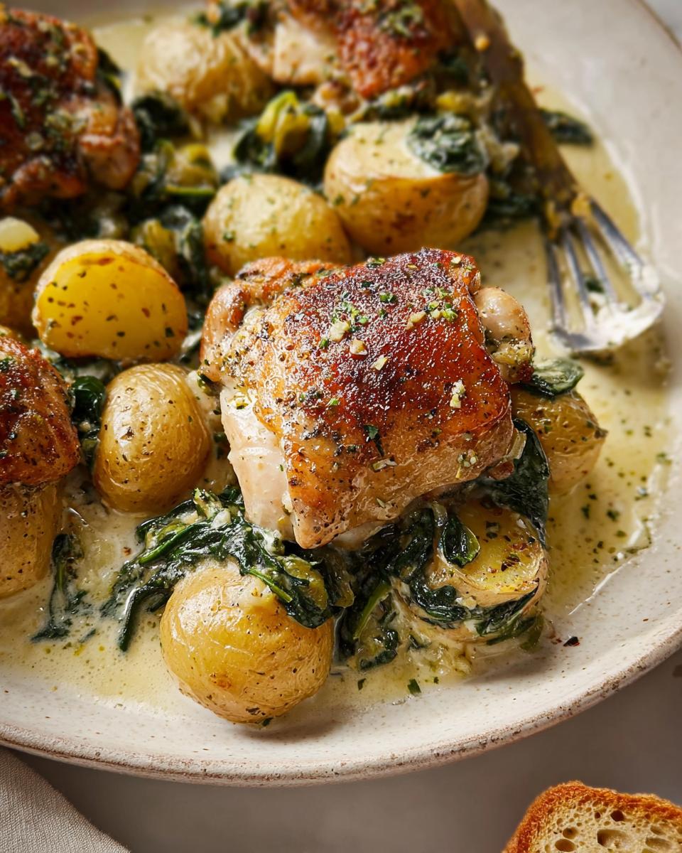 Garlic Parmesan Chicken Thighs and Potatoes - Other 4