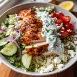 Greek Chicken Bowls - Featured