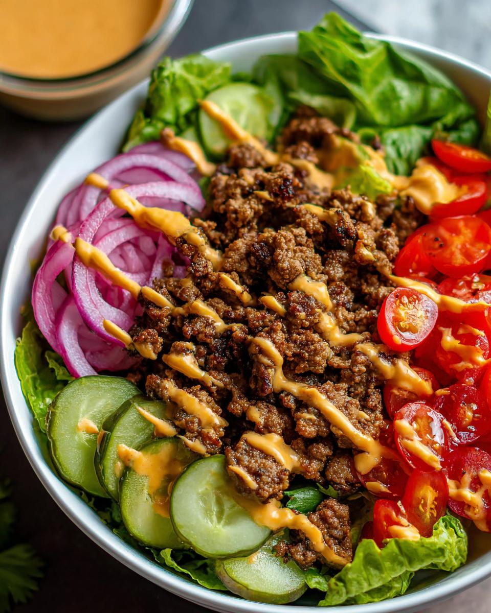High-Protein Cheeseburger Bowls Recipe - Other 1