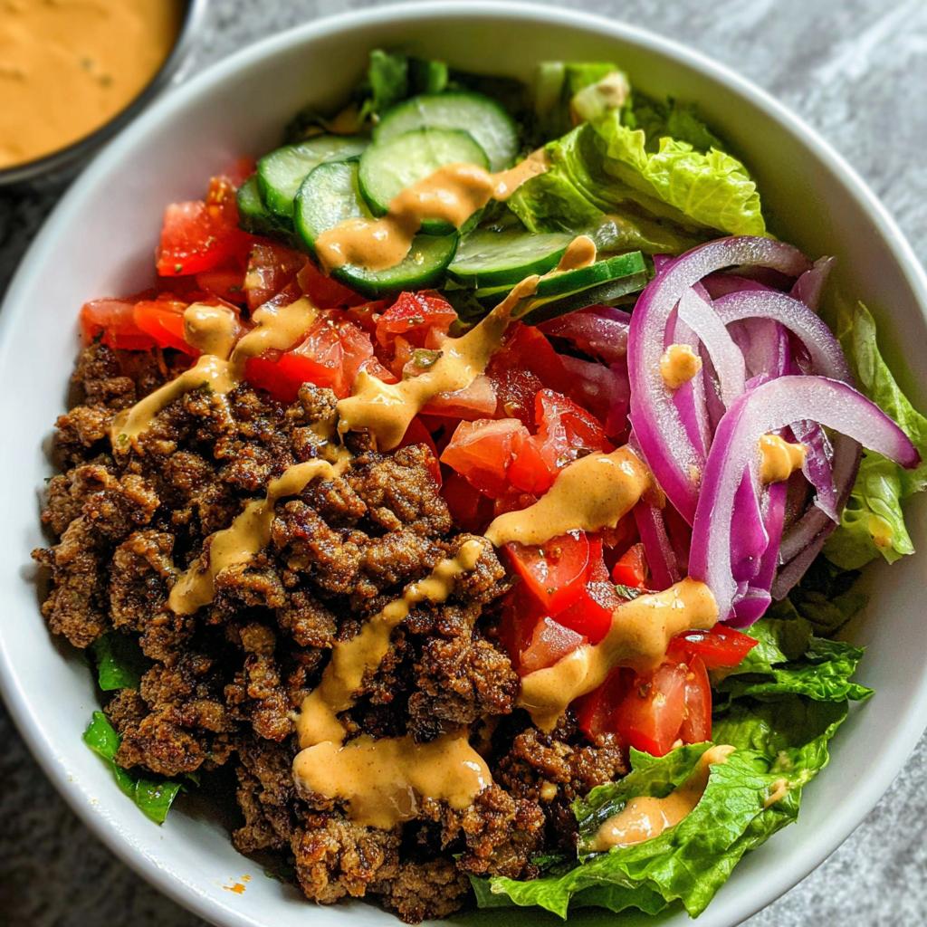High-Protein Cheeseburger Bowls Recipe - Tasty