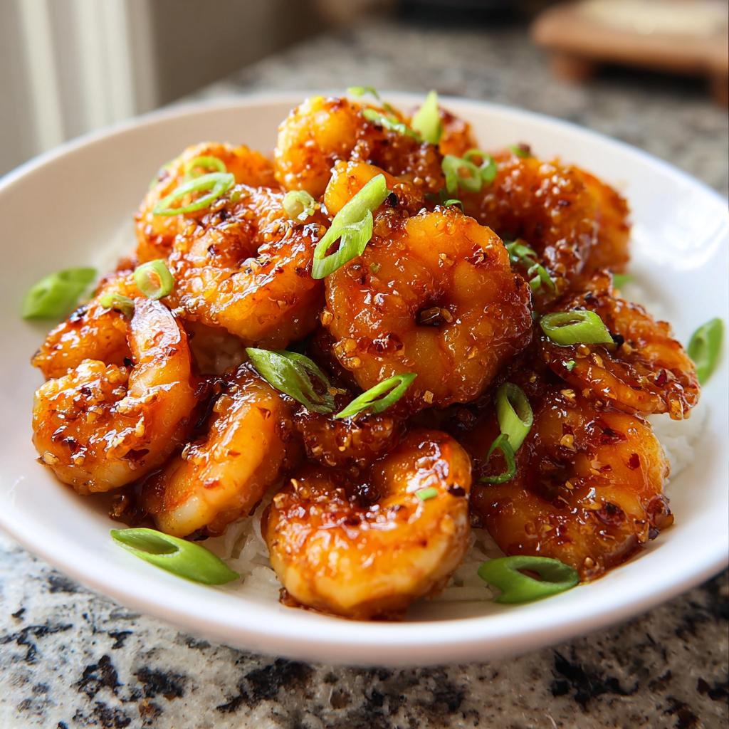 High-Protein Honey Garlic Shrimp - Tasty