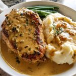 Irresistible Garlic Herb Chicken with Creamy Mashed Potatoes - Featured