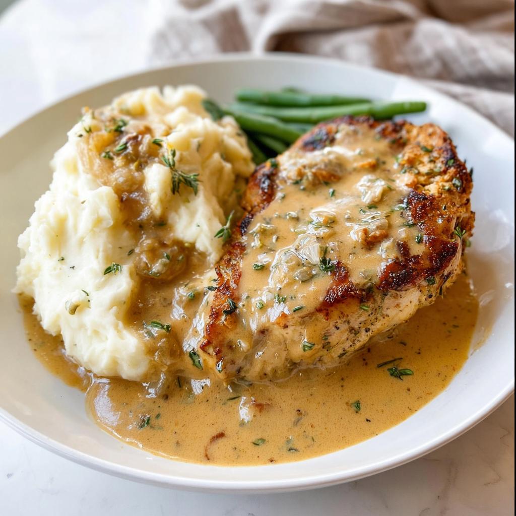 Irresistible Garlic Herb Chicken with Creamy Mashed Potatoes - Tasty
