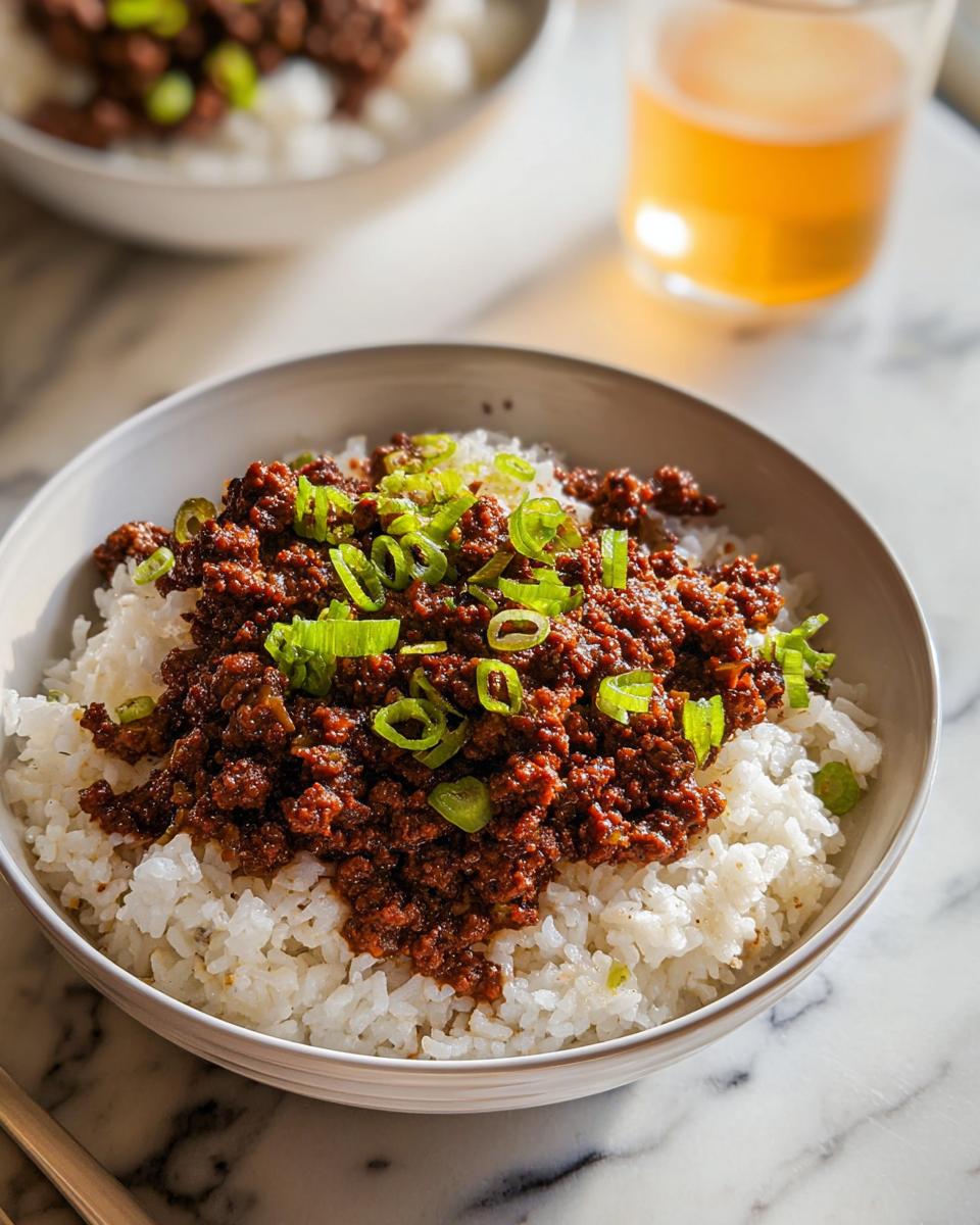 Korean Ground Beef Bowl - Other 1
