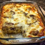Low Carb Philly Cheesesteak Casserole - Featured