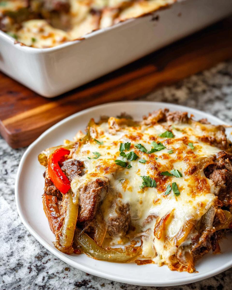 Low Carb Philly Cheesesteak Casserole - Other 4
