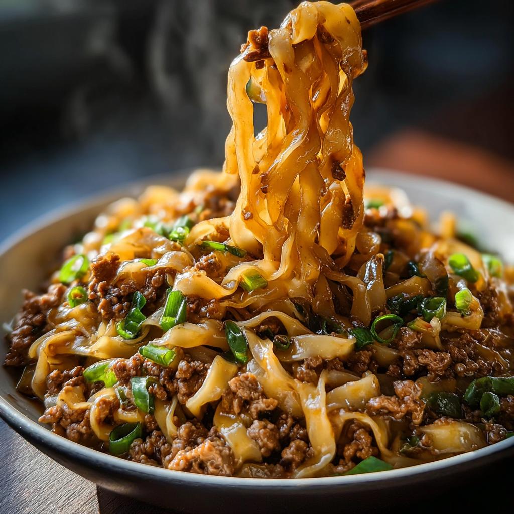 Potsticker Noodle Bowl with Pork & Cabbage Slaw - Tasty