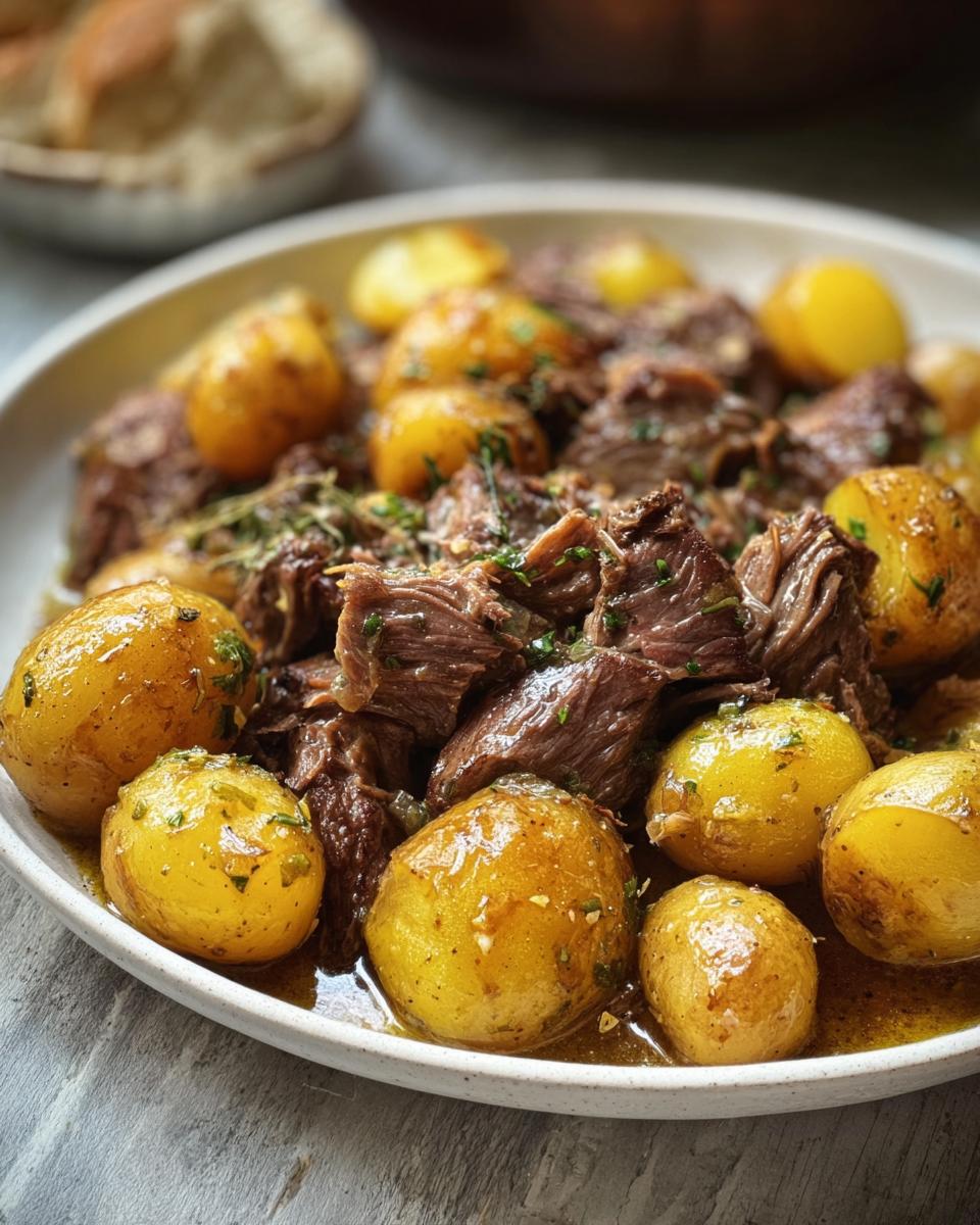 Slow Cooker Garlic Butter Beef with Potatoes - Other 1