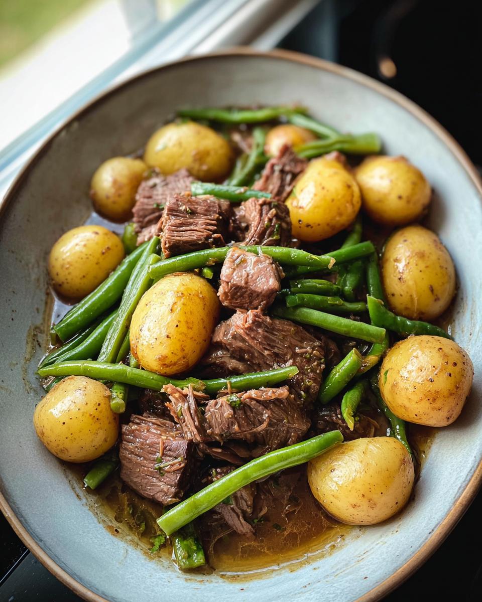 Slow Cooker Garlic Butter Beef with Potatoes - Other 4